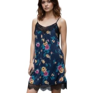 Pins And Needles Slip Dress Large Dark Romantic Coquette Y2K Dainty Indie Sleaze